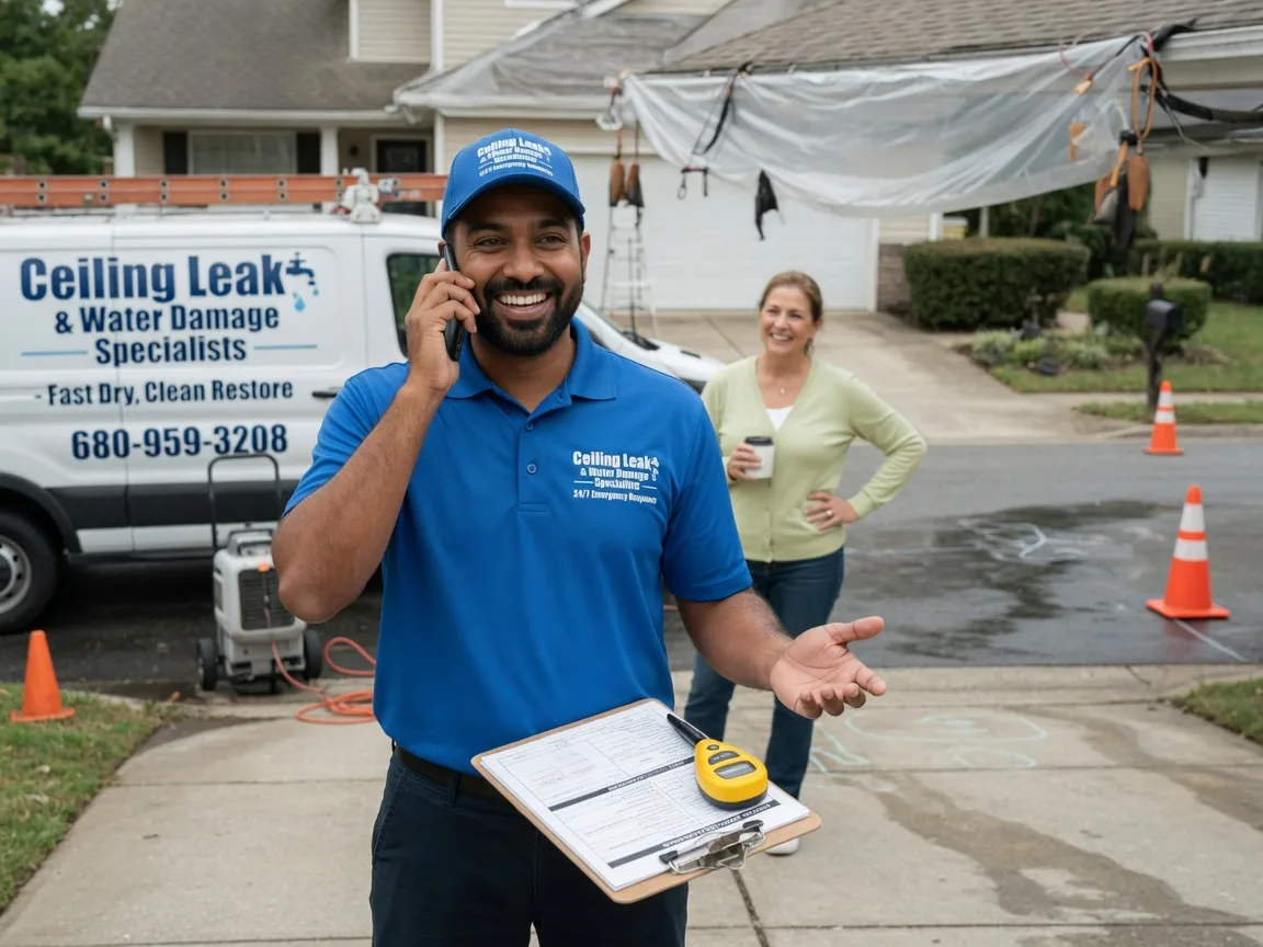 Ceiling Leak Cleanup Monticello, AR FAQs