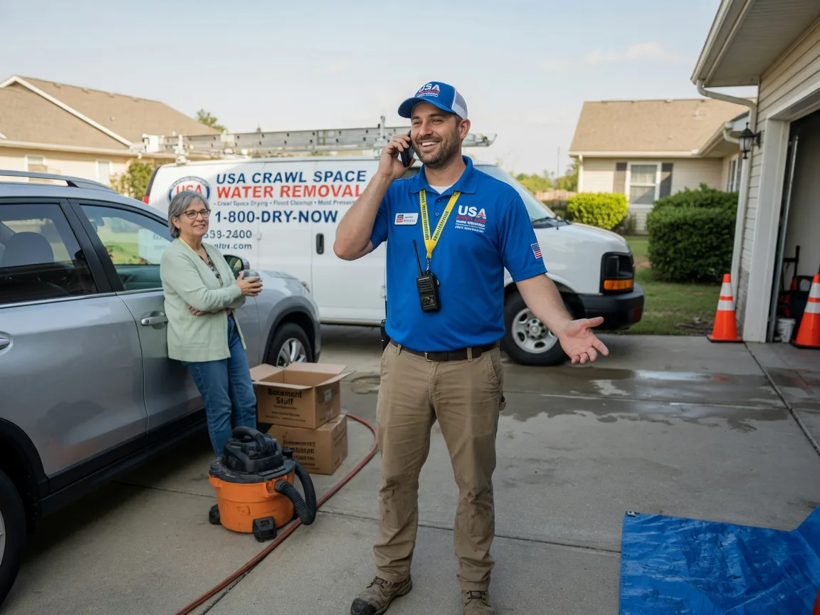 Crawl Space Water Removal Monticello, AR FAQs